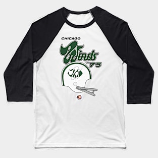 Chicago Winds Helmet Baseball T-Shirt